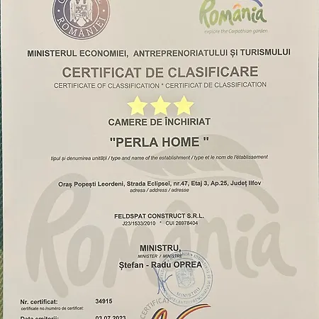 Perla Home Popesti-Leordeni Extérieur photo